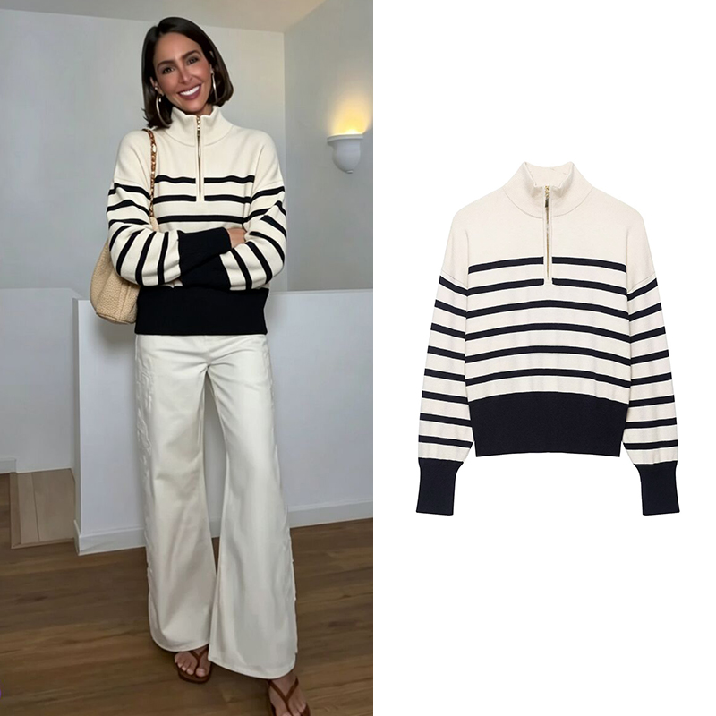 Street Fashion Winter 2026 - Sweater Wanita Rusia Musim Gugur 2026,