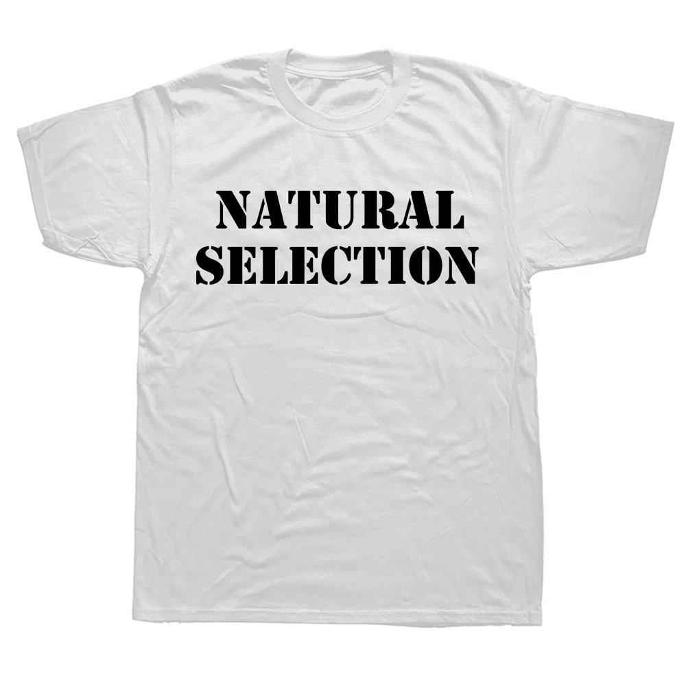 Street Fashion Evolution - Kaos Pria dengan Cetakan Teks Seleksi