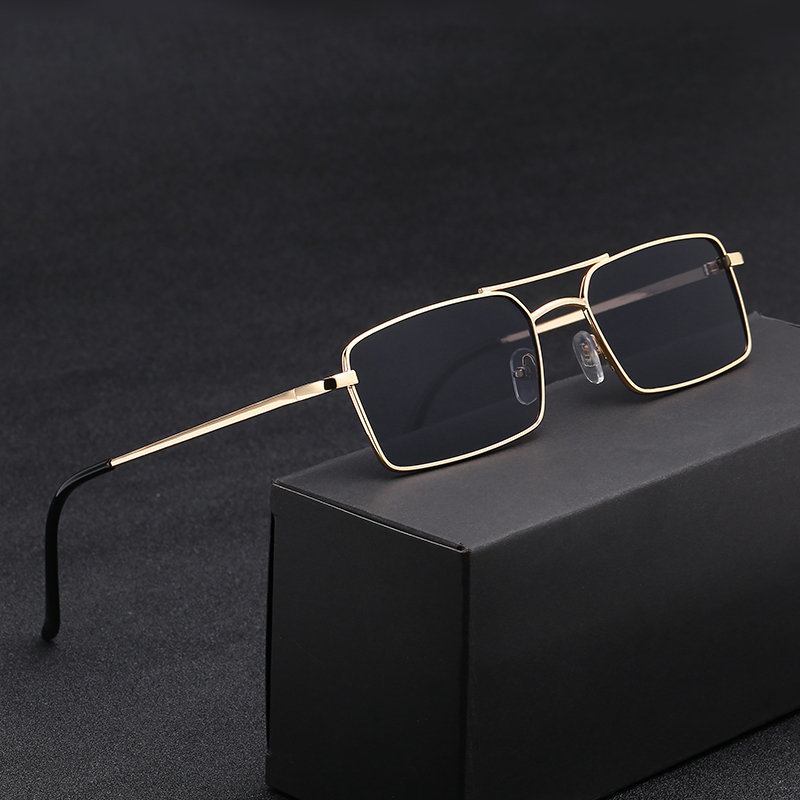 Street Fashion Brands - Kacamata Hitam Cermin Anti-Reflektif Desain Merek
