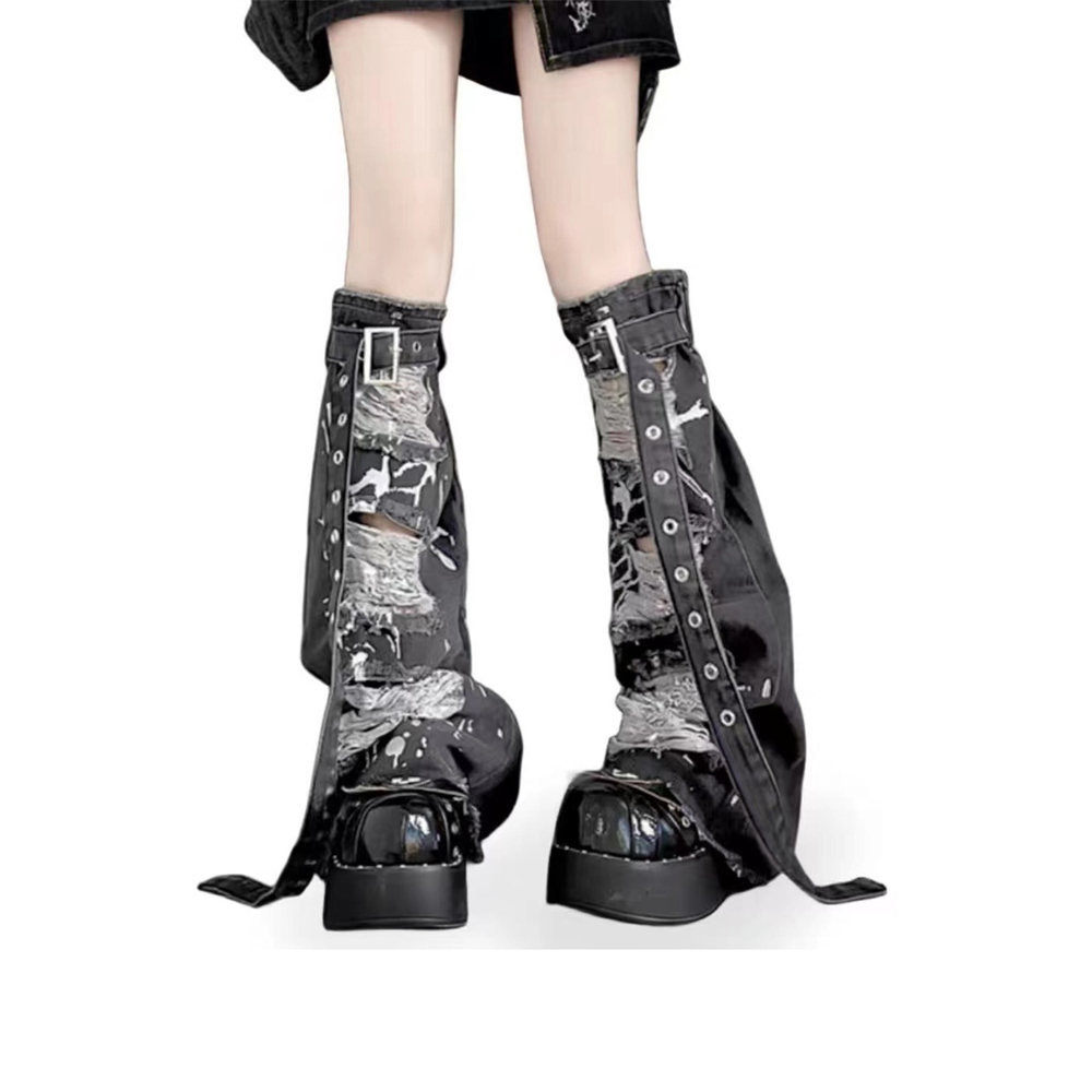 Street Fashion In Japanese - Stoking Vintage Y2K, sabuk gesper modis