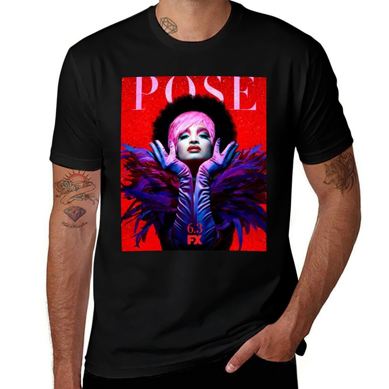 Street Fashion Pose - Kaos POSE T-Shirt Street Fashion Kasual