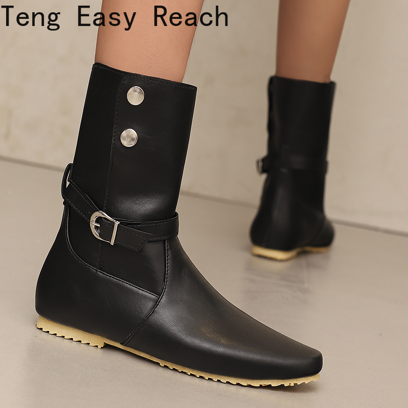 Street Fashion Winter 2026 - Sepatu Bot Panjang Setengah Pergelangan Kaki