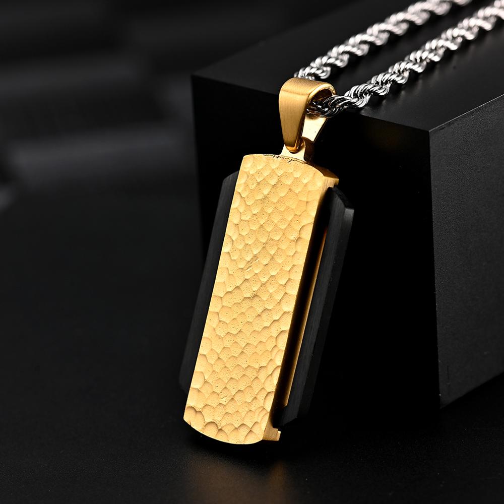 Fashion Street Singapore - Kalung liontin palu besi tahan karat