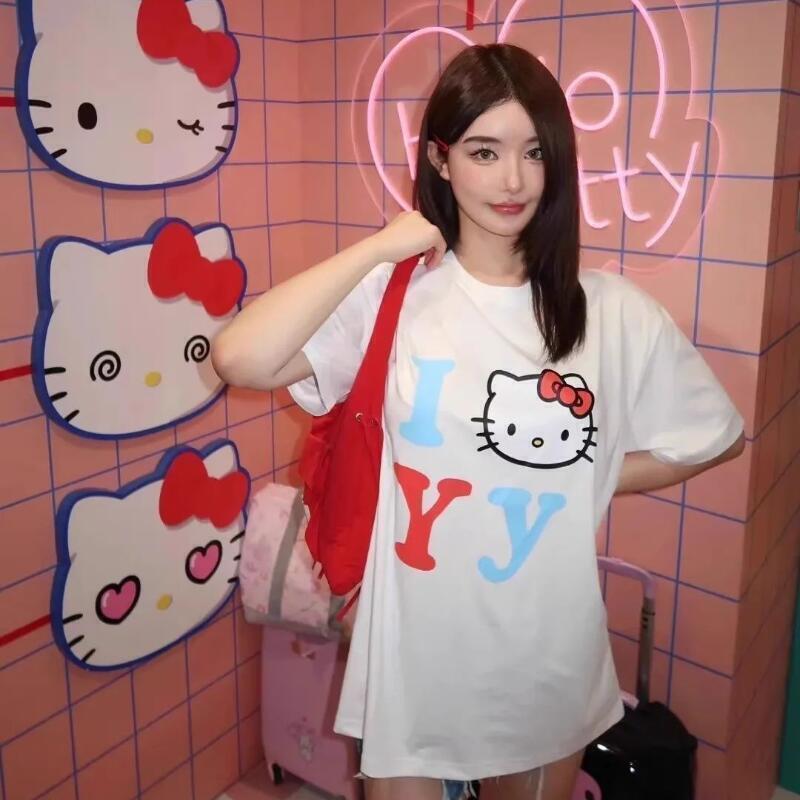 Street Fashion Casual - Kaos Unisex Katun Murni Musim Panas
