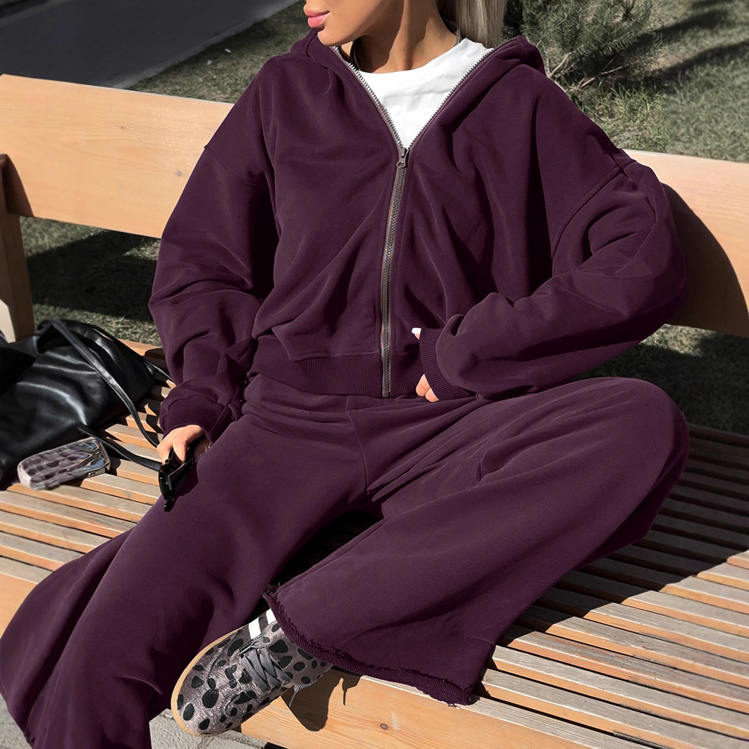 Street Fashion Trend 2025 - Setelan Kasual Wanita Musim Gugur Musim
