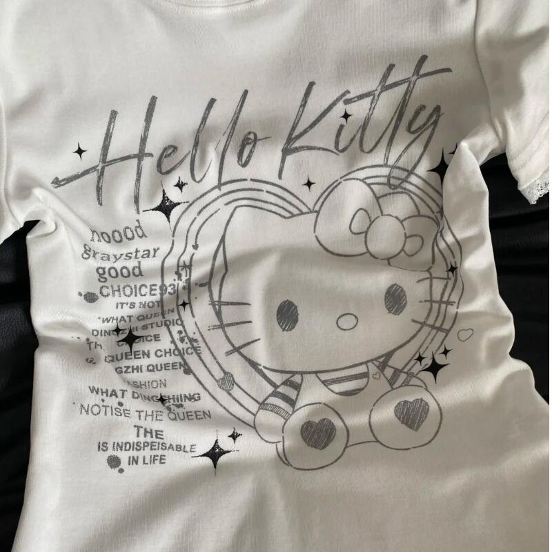 Kaos Wanita Musim Panas Terbar - Street Fashion Casual ulasan dan harga