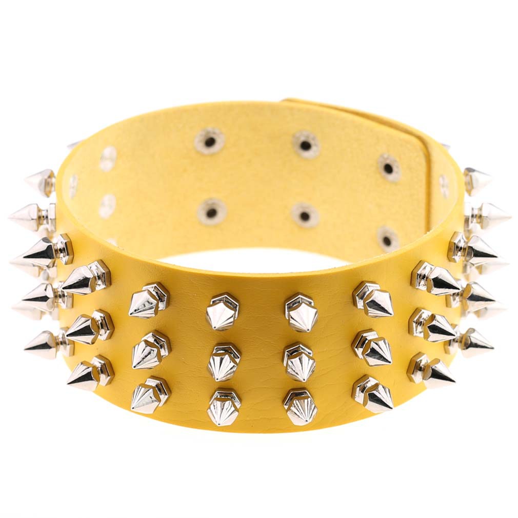 Kalung Kulit Model Choker Punk - Street Fashion Photo ulasan dan harga