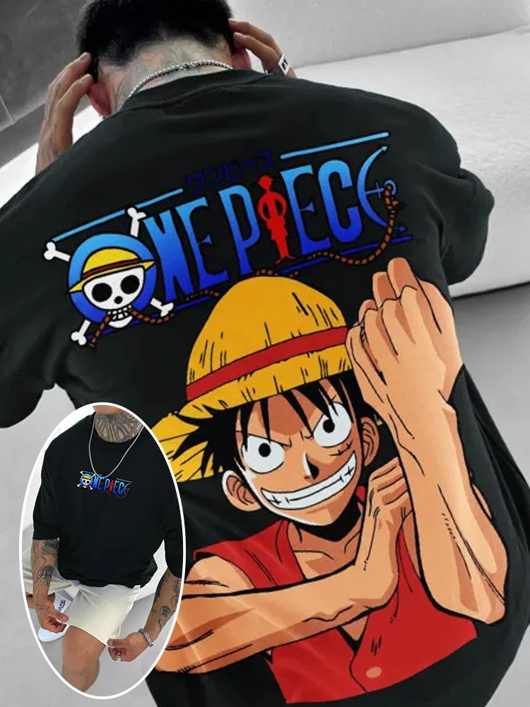 ONE PIECE Luffy Zoro 2025 Tren - Street Fashion Trend 2025 ulasan dan harga