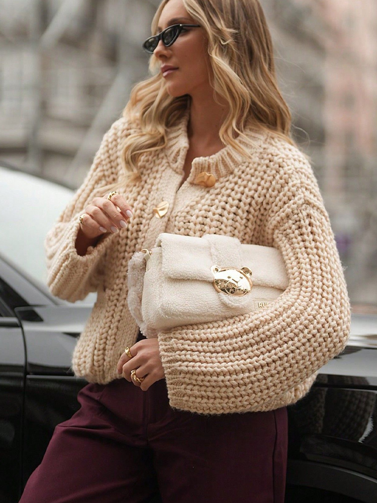 HH Wanita Elegan Kardigan Raju - Street Fashion Winter 2026 ulasan dan harga