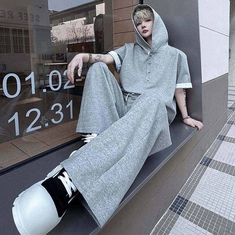 LUZHEN Atasan Original Lengan  - Street Fashion Casual ulasan dan harga