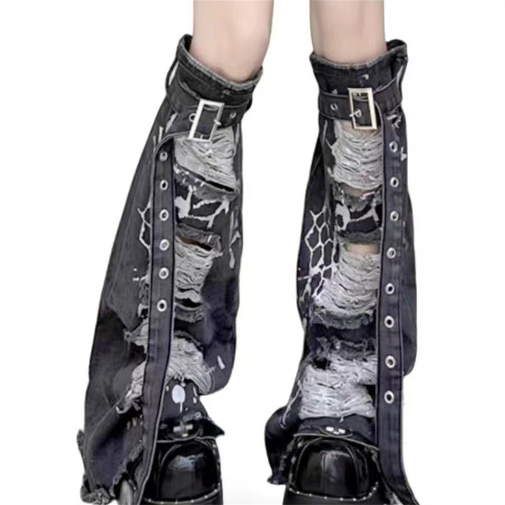 Stoking Vintage Y2K, sabuk ges - Street Fashion In Japanese ulasan dan harga