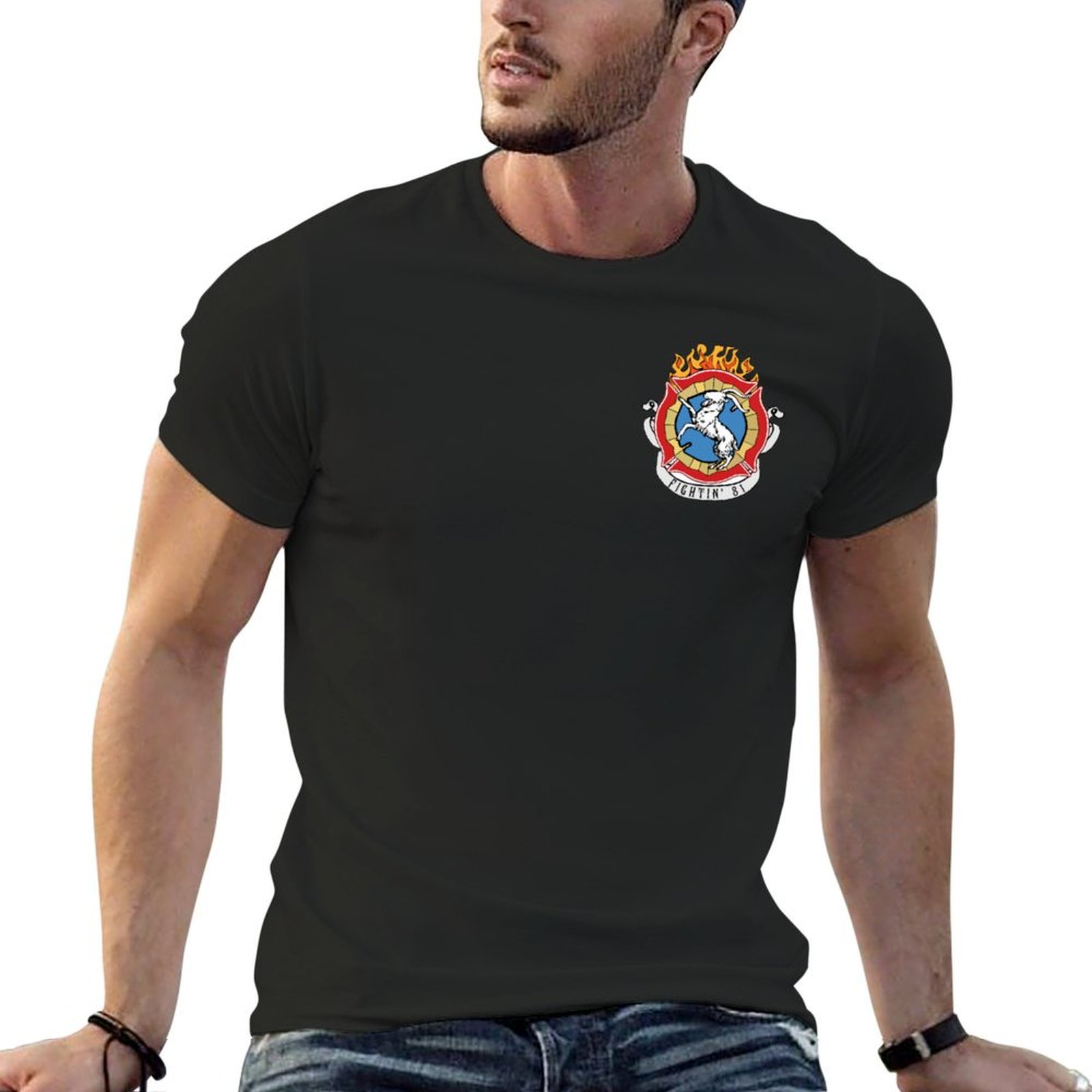 CHICAGO FIRE - TRUCK 81 - LOGO - Street Fashion Chicago ulasan dan harga