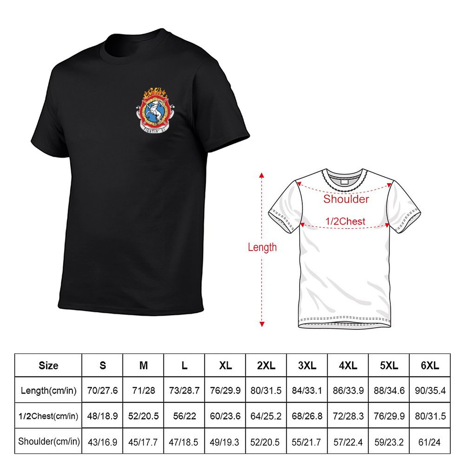 CHICAGO FIRE - TRUCK 81 - LOGO - Street Fashion Chicago ulasan dan harga