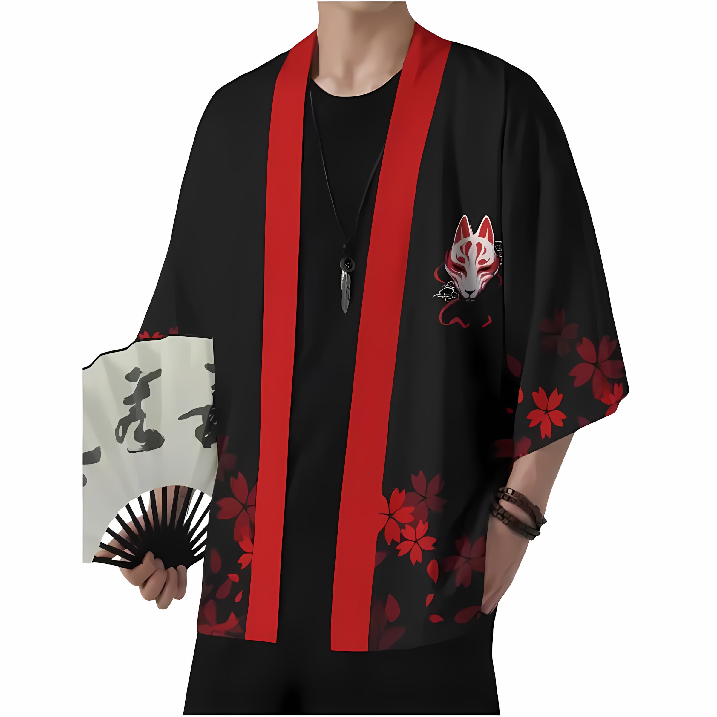Kimono Pria Gaya Baru Musim Pa - Street Fashion Styles ulasan dan harga
