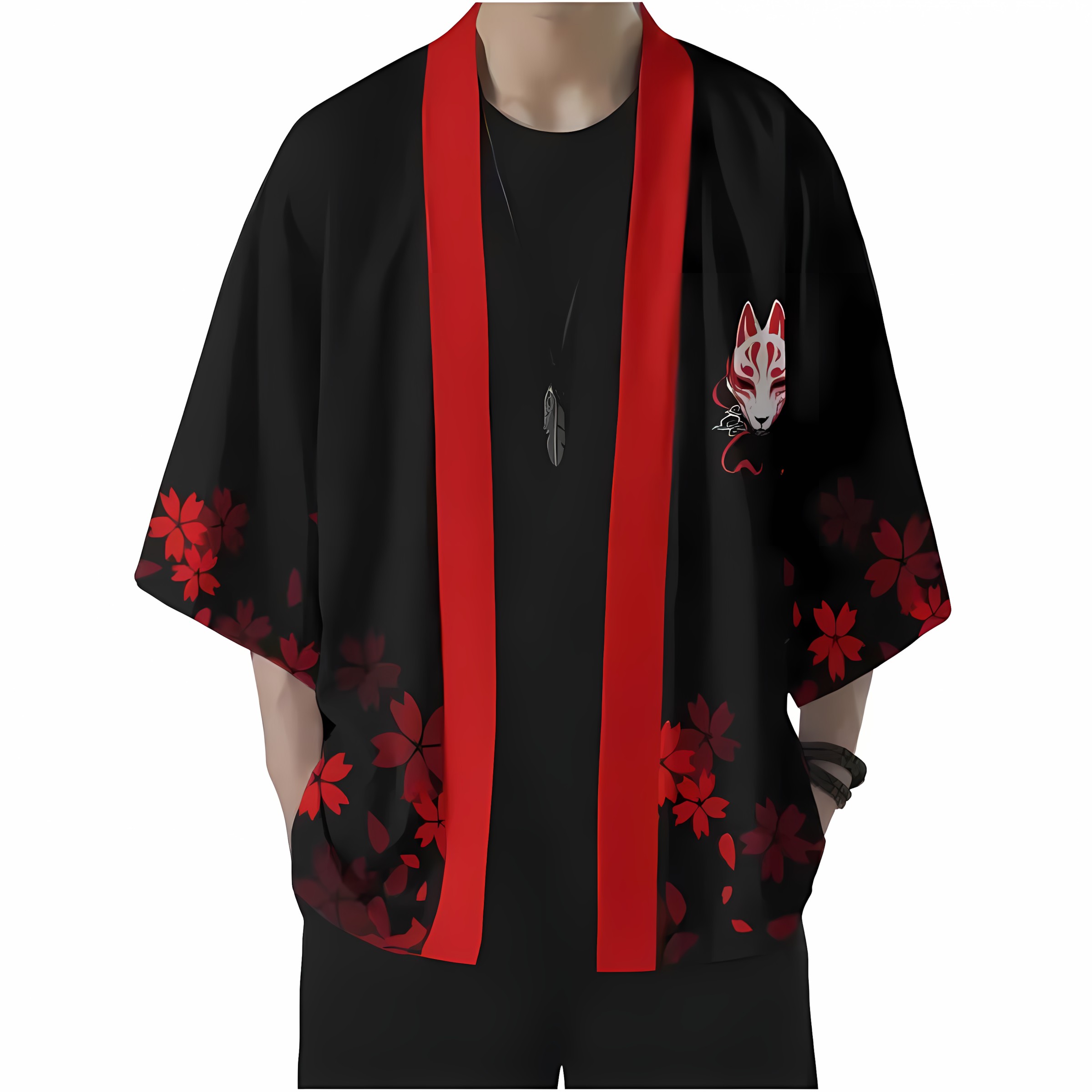 Kimono Pria Gaya Baru Musim Pa - Street Fashion Styles ulasan dan harga