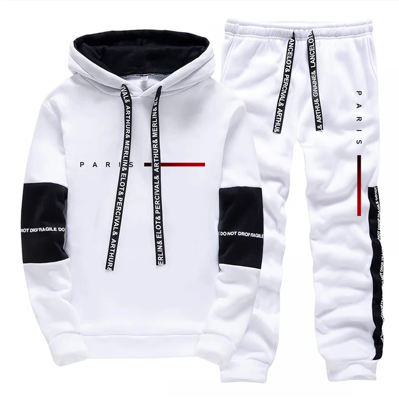 Set Hoodie Fashion Paris Stree - Street Fashion Casual ulasan dan harga
