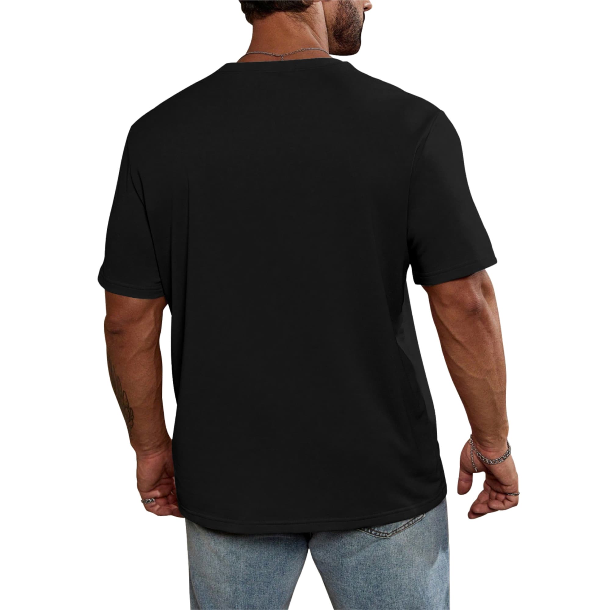 Kaus Lengan Pendek Cetak Nomor - Street Fashion Chicago ulasan dan harga