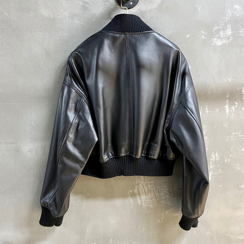 Jaket Kulit Asli Wanita Terbar - Street Fashion Winter 2026 ulasan dan harga