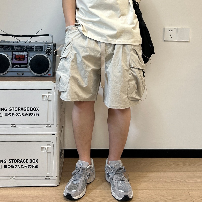 Celana Pendek Multi Saku Pakai - Street Fashion In Japanese ulasan dan harga