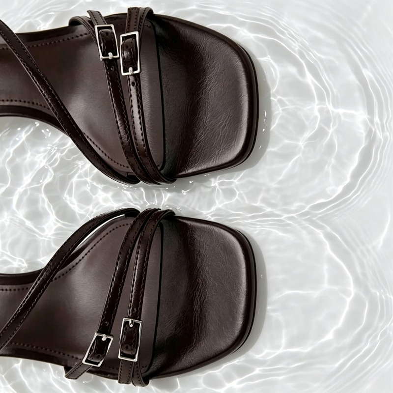 Sandal Hak Tinggi Wanita denga - Street Fashion Styles ulasan dan harga