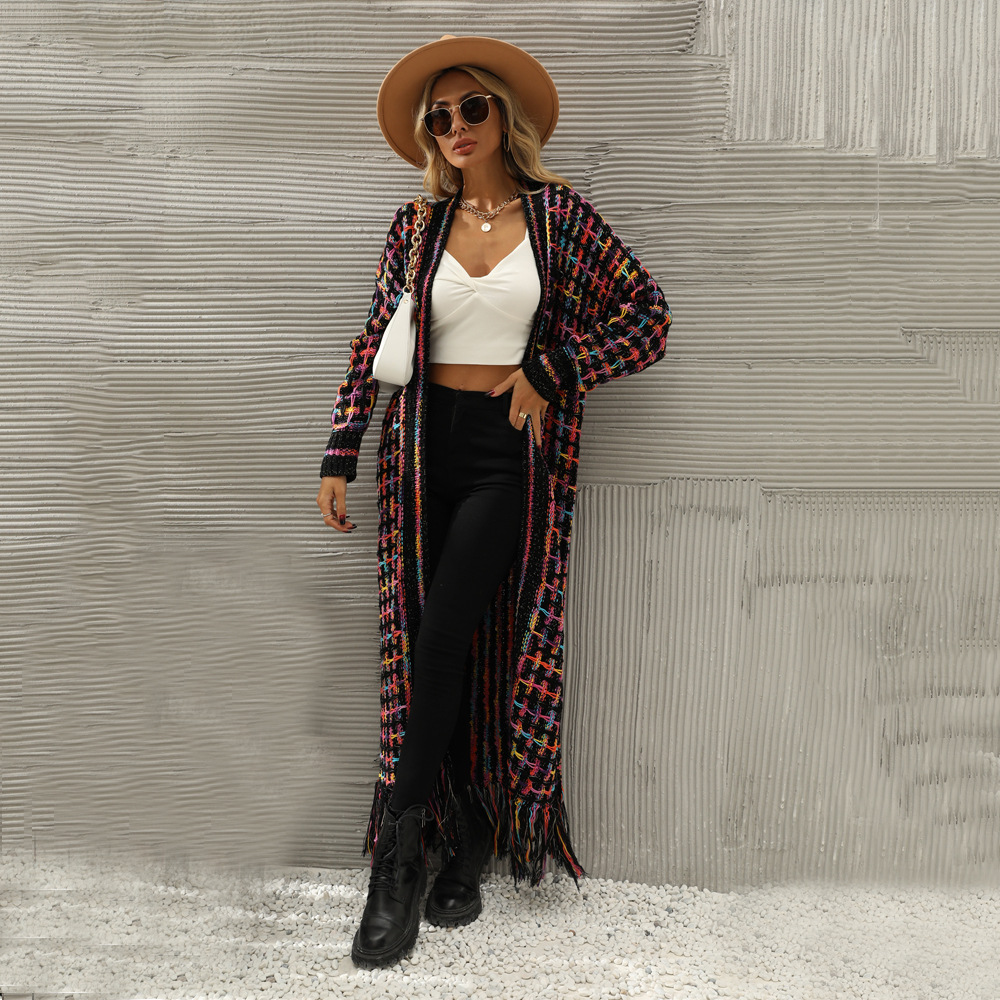Kardigan Rajut Panjang Berumba - Street Fashion Winter 2026 ulasan dan harga