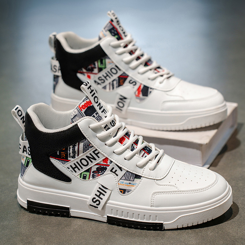 Sepatu Kasual High-Top Pria Te - Street Fashion Trend 2025 ulasan dan harga