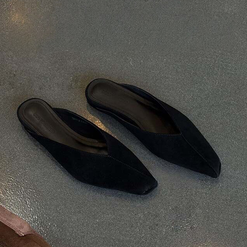 Sepatu Mules Wanita, Sandal Da - Street Fashion Brands ulasan dan harga