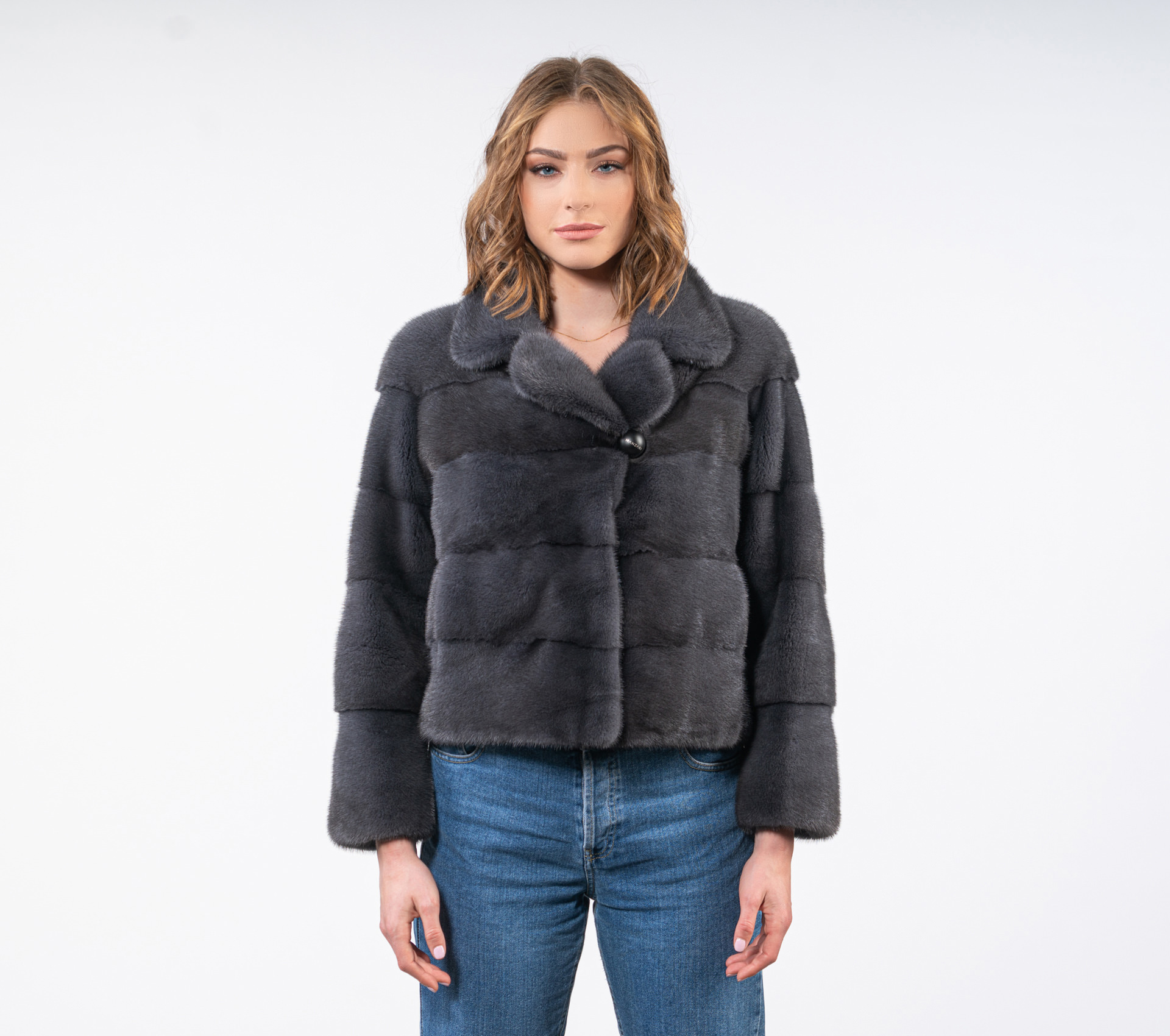 Jaket kulit bulu mink wanita b - Street Fashion Winter 2026 ulasan dan harga