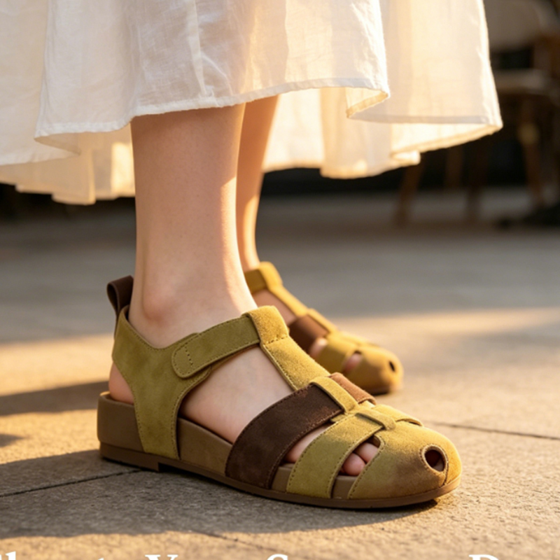 Sandal Wanita Model Flat Kasua - Street Fashion Brands ulasan dan harga