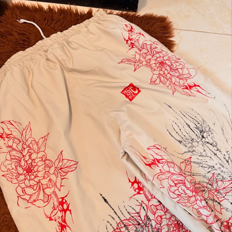 Celana Kargo Kaki Lebar Kasual - Street Fashion In Japanese ulasan dan harga