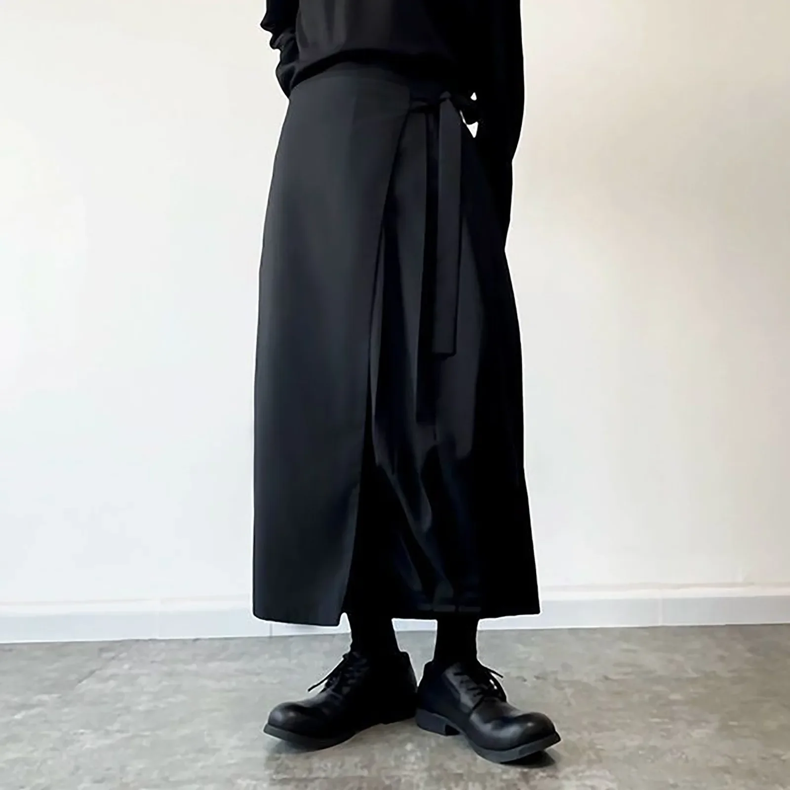 Celana Rok Pria Gaya Gelap Ret - Street Fashion In Japanese ulasan dan harga