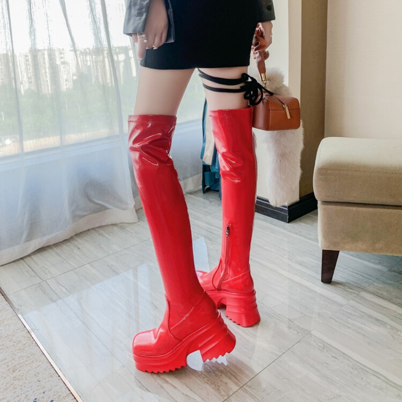Sepatu Bot Tinggi Wanita Musim - Street Fashion Winter 2026 ulasan dan harga