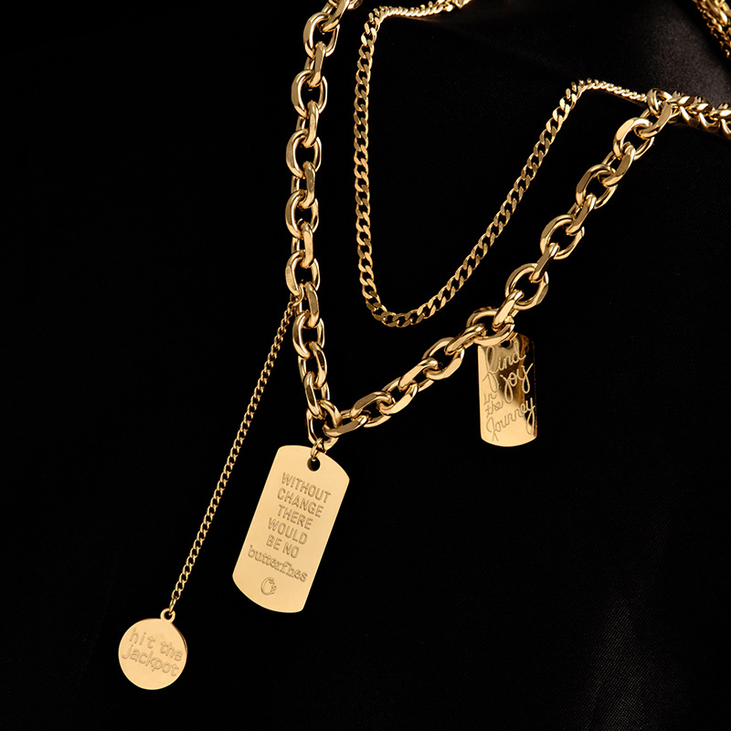 Kalung Choker baja Titanium Pr - Fashion Street Singapore ulasan dan harga