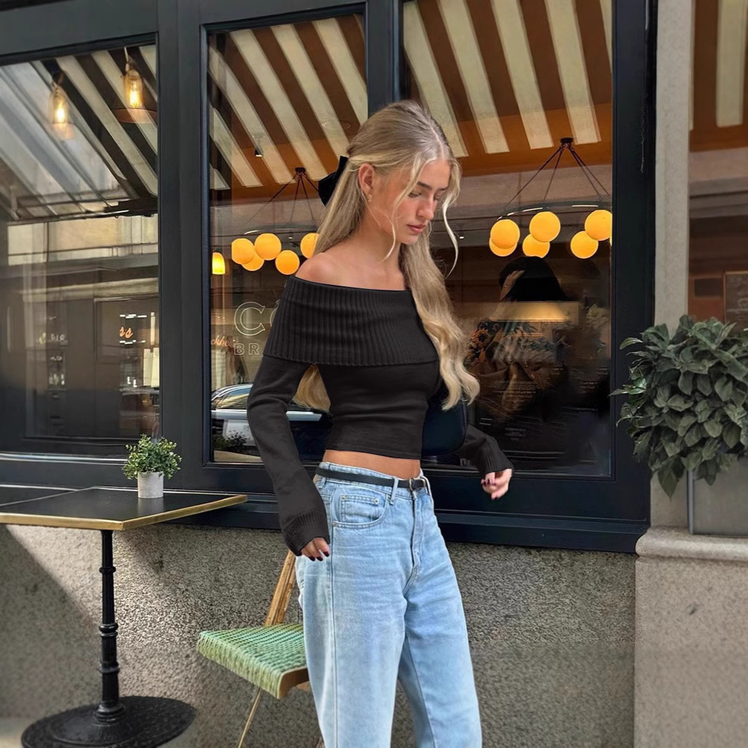 Atasan Wanita Model Off Should - Street Fashion Winter 2026 ulasan dan harga
