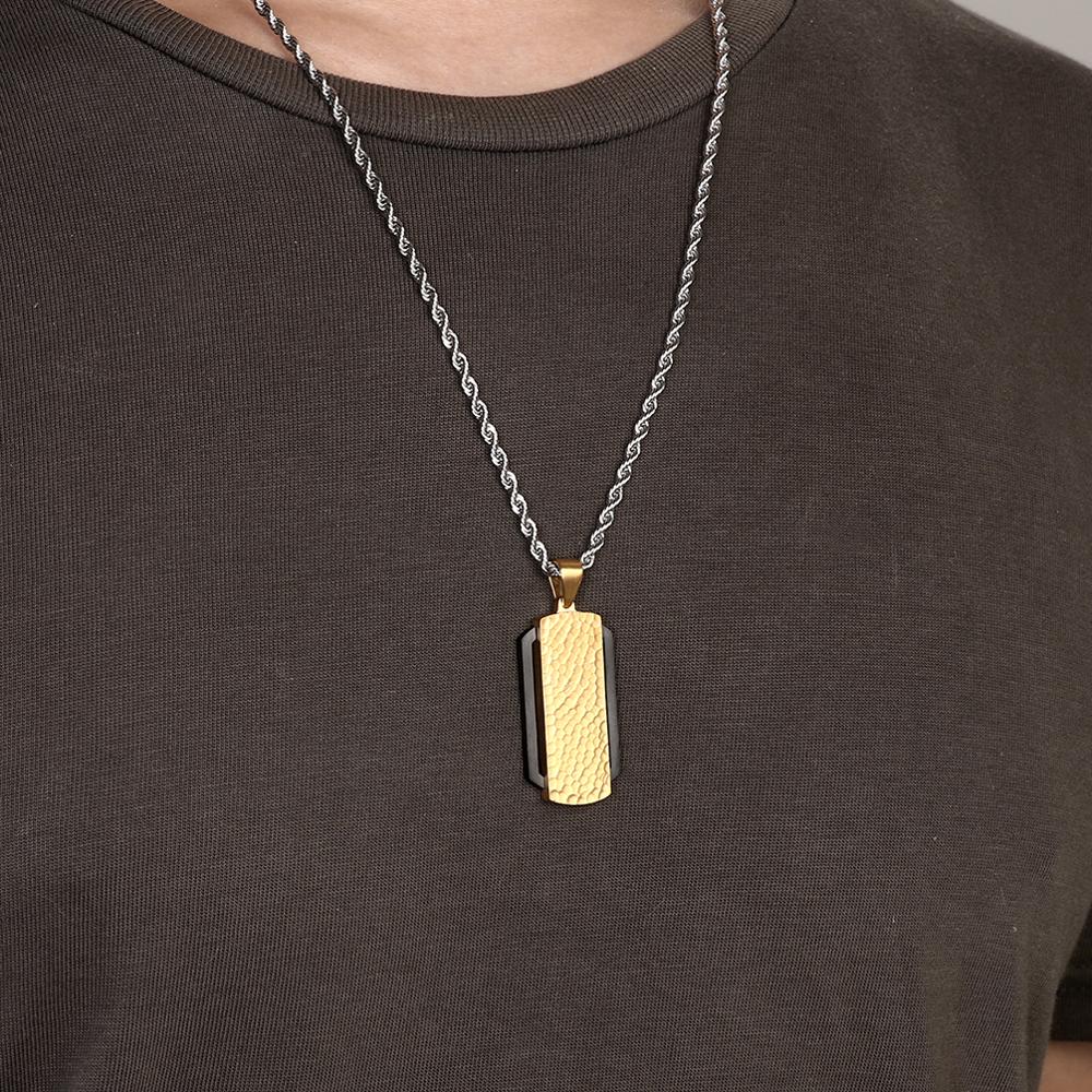 Kalung liontin palu besi tahan - Fashion Street Singapore ulasan dan harga