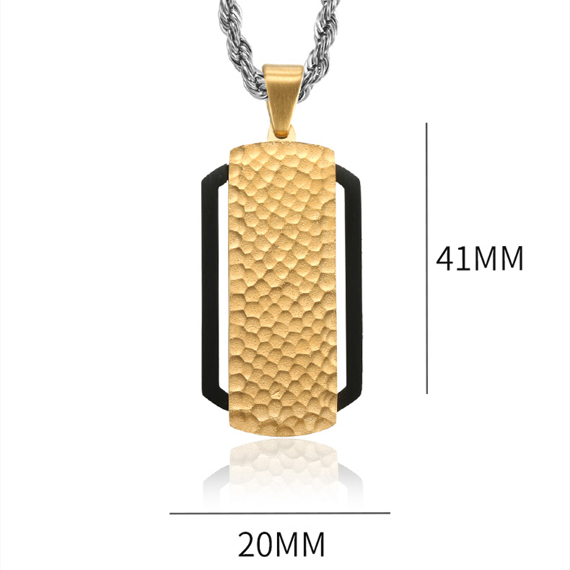 Kalung liontin palu besi tahan - Fashion Street Singapore ulasan dan harga