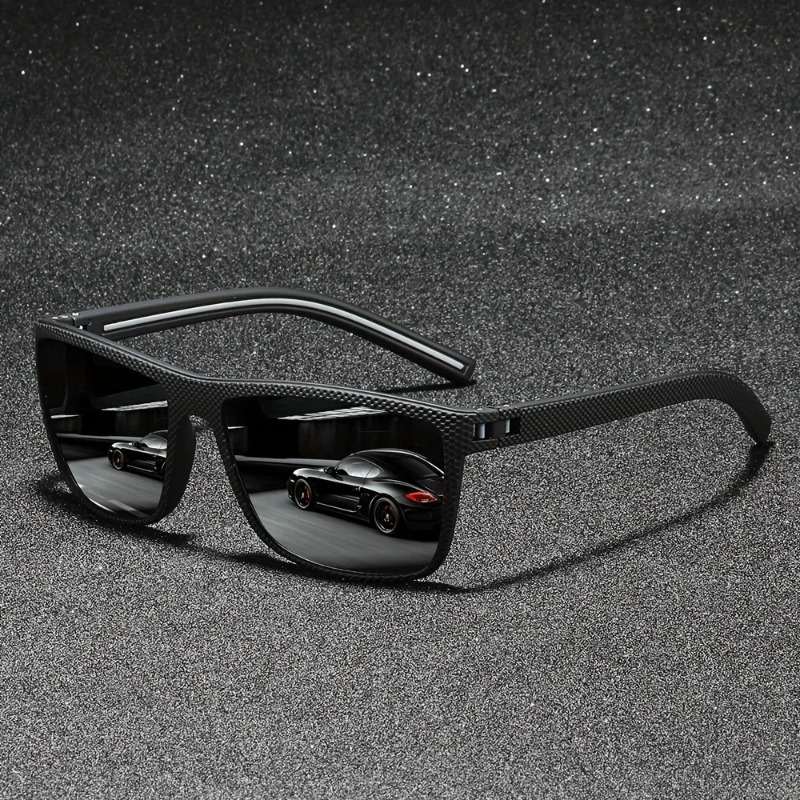Kacamata Hitam Persegi Vintage - Street Fashion Brands ulasan dan harga