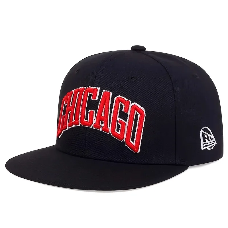 Topi Bisbol Bordir CHICAGO Fas - Street Fashion Chicago ulasan dan harga