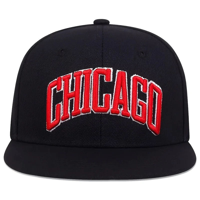Topi Bisbol Bordir CHICAGO Fas - Street Fashion Chicago ulasan dan harga