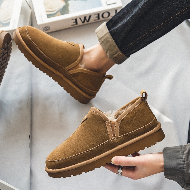 Sepatu Bot Salju Kulit Sapi As - Street Fashion Winter 2026 ulasan dan harga