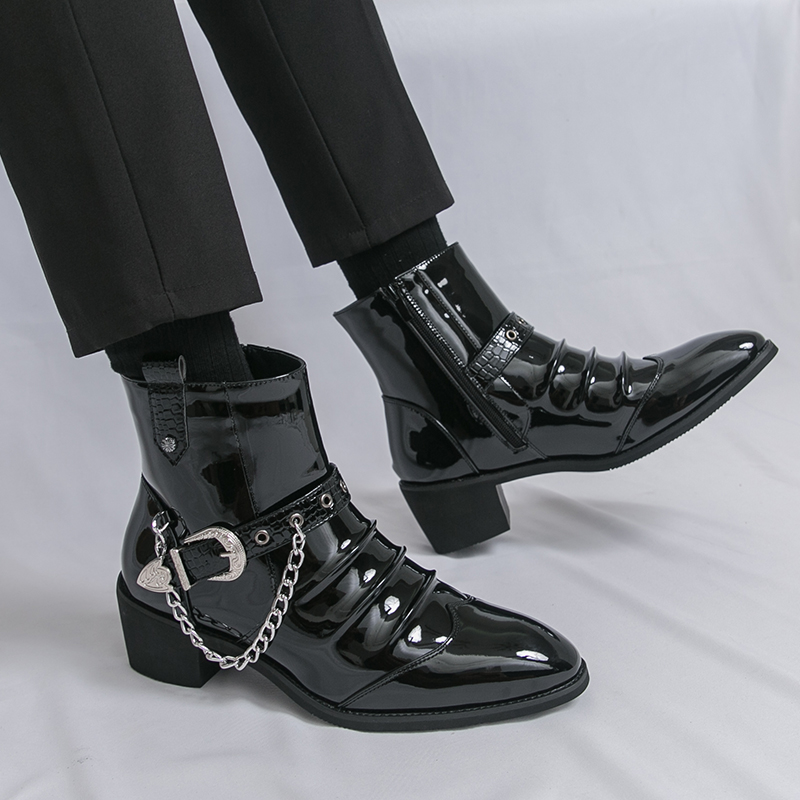 Sepatu Bot Kasual Pria High To - Street Fashion Brands ulasan dan harga