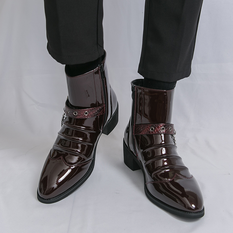 Sepatu Bot Kasual Pria High To - Street Fashion Brands ulasan dan harga