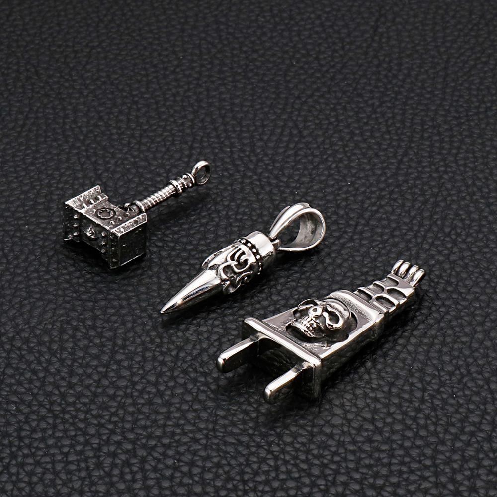 Fongten Gothic Palu Tengkorak  - Fashion Street Singapore ulasan dan harga