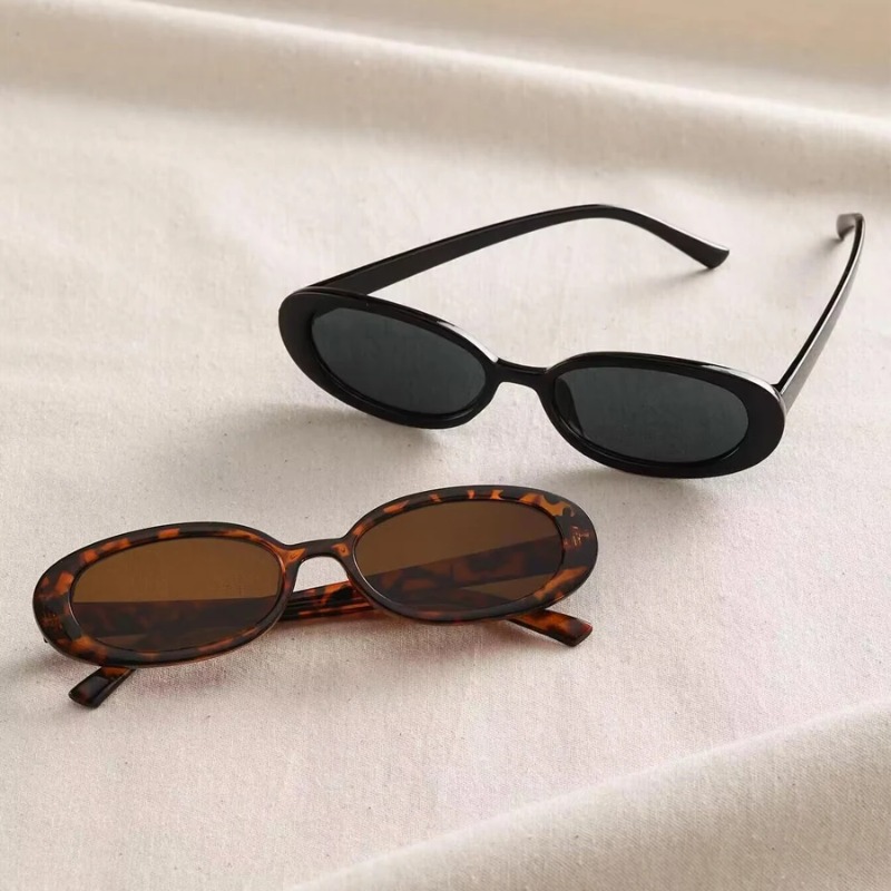 Kacamata Hitam Oval Antik Wani - Street Fashion Brands ulasan dan harga