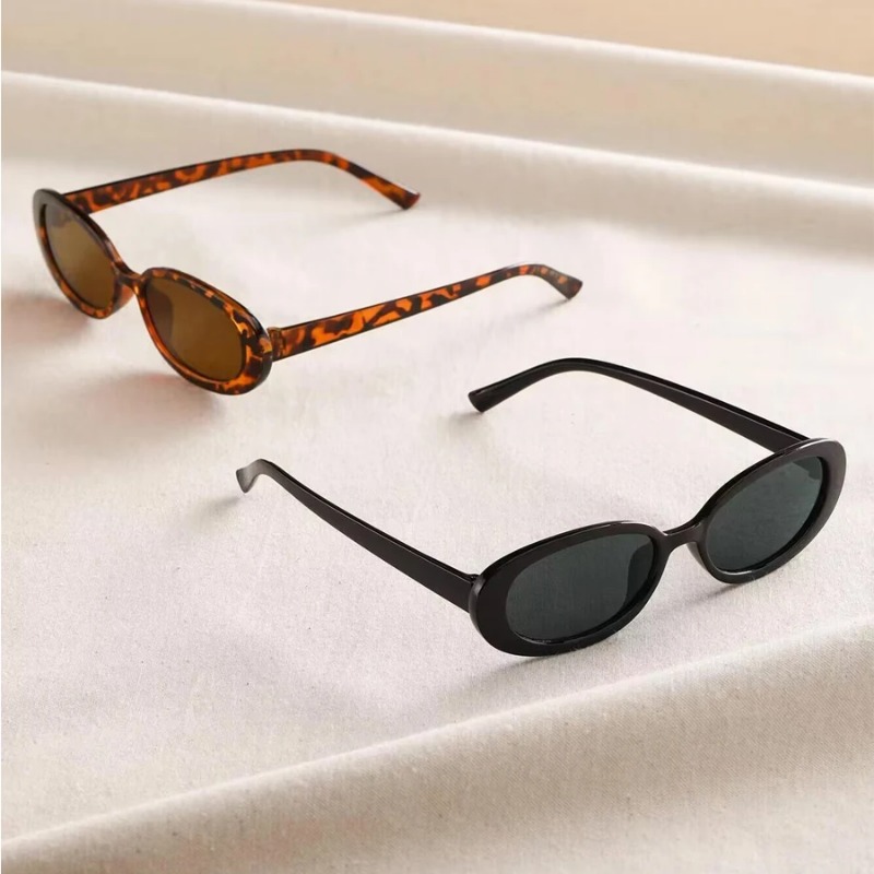 Kacamata Hitam Oval Antik Wani - Street Fashion Brands ulasan dan harga