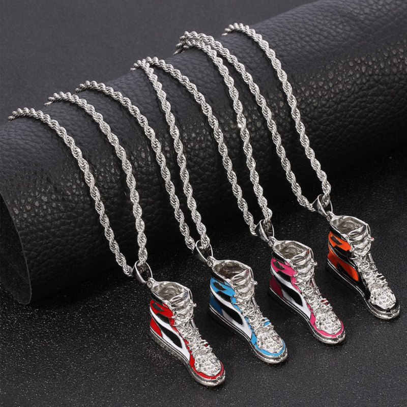 Sneakers Mini Hip-Hop Liontin  - Fashion Street Singapore ulasan dan harga