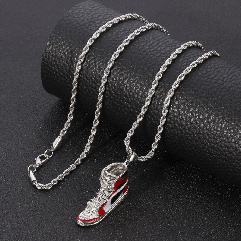 Sneakers Mini Hip-Hop Liontin  - Fashion Street Singapore ulasan dan harga